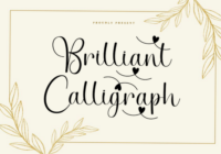 Brilliant Calligraph Font - Featured Image