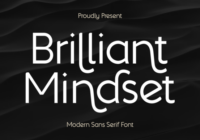 Brilliant Mindset Font - Featured Image