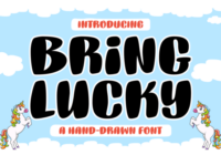 Bring Lucky Font - Featured Image