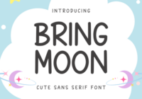 Bring Moon Font - Featured Image
