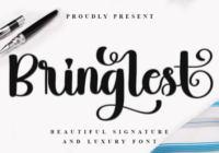 Bringlest Font - Featured Image