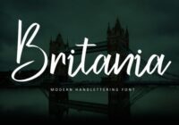 Britania Font - Featured Image
