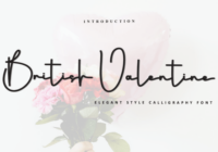 British Valentine Font - Featured Image