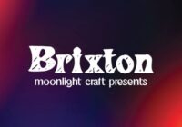 Brixton Font - Featured Image