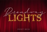 Broadway Lights Duo Font - Featured Image