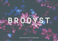 Brodyst Font - Featured Image