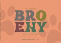 Broeny Font - Featured Image