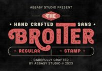 Broiter Font - Featured Image