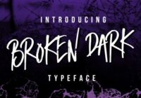 Broken Dark Font - Featured Image