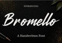 Bromello Font - Featured Image