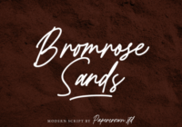 Bromrose Sands Font - Featured Image