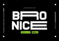 Bronice Font - Featured Image