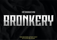 Bronkery Font - Featured Image