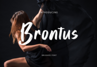 Brontus Font - Featured Image