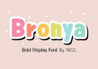 Bronya Font - Featured Image