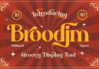 Broodim Font - Featured Image