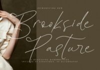 Brookside Pasture Font - Featured Image