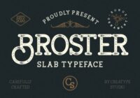 Broster Font - Featured Image