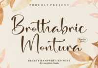 Brothabric Montura Font - Featured Image