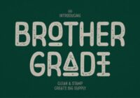 Brother Grade Font - Featured Image