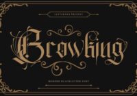 Browking Font - Featured Image