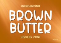 Brown Butter Font - Featured Image