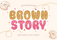 Brown Story Font - Featured Image