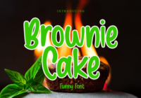 Brownie Cake Font - Featured Image