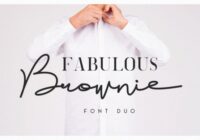 Brownie Duo Font - Featured Image