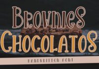 Brownies Chocolatos Font - Featured Image