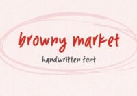 Browny Market Font - Featured Image