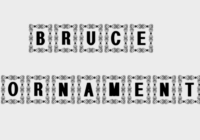 Bruce Ornament Font - Featured Image