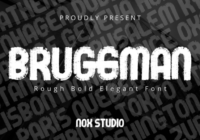 Bruggman Font - Featured Image