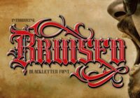 Bruised Font - Featured Image