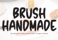 Brush Handmade Font - Featured Image