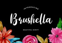 Brushella Font - Featured Image
