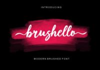 Brushello Font - Featured Image