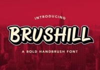 Brushill Font - Featured Image