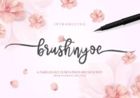 Brushnyoe Font - Featured Image