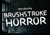 Brushstroke Horror Font - Featured Image