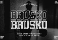 Brusko Font - Featured Image
