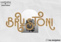 Brustoni Font - Featured Image