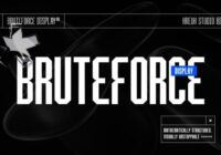 Bruteforce Display Font - Featured Image