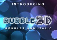 Bubble 3D Font - Featured Image