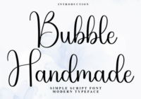 Bubble Beautiful Font - Featured Image