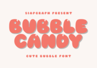 Bubble Candy Font - Featured Image