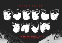Bubble Snow Font - Featured Image