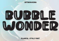 Bubble Wonder Font - Featured Image