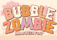 Bubble Zombie Font - Featured Image
