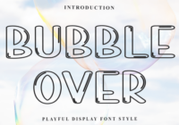 Bubble over Font - Featured Image